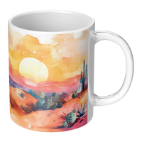 Load image into Gallery viewer, Watercolor_Desert_Mug_RH_Main_Mockup.png

