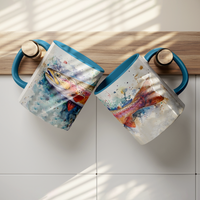 Load image into Gallery viewer, Watercolor_Trout_Mug_Hanging_Mugs_Mockup.png
