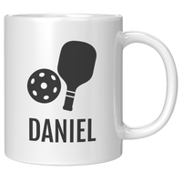 Load image into Gallery viewer, Worlds_Okayest_Pickleball_Player_Mug_11oz_White_RH_Mockup.png

