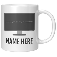 Load image into Gallery viewer, Worlds_Okayest_Programmer_Mug_11oz_White_RH_Mockup.png
