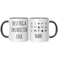Load image into Gallery viewer, Yoga_Instructor_Gift_Personalized_Yoga__FrontBack_Black_Mockup.png
