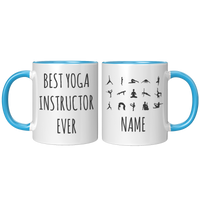 Load image into Gallery viewer, Yoga_Instructor_Gift_Personalized_Yoga__FrontBack_Blue_Mockup.png
