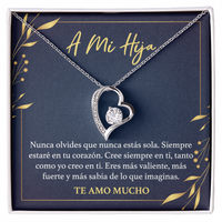 Load image into Gallery viewer, A Mi Hija - Forever Love Necklace
